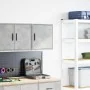 Armario de pared para garaje madera de ingeniería gris hormigón von , Armarios industriales - Ref: Foro24-860631, Preis: 35,2...