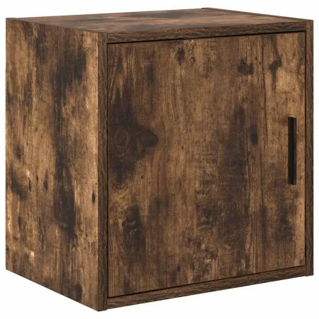Armario de pared para garaje madera de ingeniería roble ahumado by , Armarios industriales - Ref: Foro24-860633, Price: 35,22...