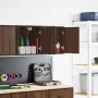 Armarios de pared 2 uds para garaje madera marrón roble by , Armarios industriales - Ref: Foro24-860638, Price: 61,07 €, Disc...
