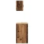 Armarios 2 uds para garaje madera ingeniería antigua madera von , Armarios industriales - Ref: Foro24-3328285, Preis: 98,17 €...