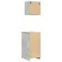 Armarios 2 uds para garaje madera de ingeniería ris hormigón de , Armarios industriales - Ref: Foro24-3328272, Precio: 79,70 ...