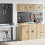 Armarios 2 uds para garaje madera de ingeniería roble sonoma von , Armarios industriales - Ref: Foro24-3328298, Preis: 85,60 ...