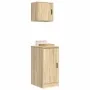 Armarios 2 uds para garaje madera de ingeniería roble sonoma von , Armarios industriales - Ref: Foro24-3328298, Preis: 85,60 ...