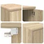 Armarios 2 uds para garaje madera de ingeniería roble sonoma von , Armarios industriales - Ref: Foro24-3328298, Preis: 85,60 ...