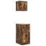 Armarios 2 uds para garaje madera ingeniería roble ahumado by , Armarios industriales - Ref: Foro24-3328300, Price: 84,48 €, ...