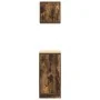 Armarios 2 uds para garaje madera ingeniería roble ahumado by , Armarios industriales - Ref: Foro24-3328300, Price: 84,48 €, ...