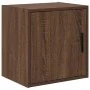 Armarios 2 uds para garaje madera ingeniería marrón roble by , Armarios industriales - Ref: Foro24-3328302, Price: 87,02 €, D...