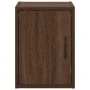 Armario de pared para garaje madera de ingeniería marrón roble by , Armarios industriales - Ref: Foro24-860619, Price: 29,74 ...