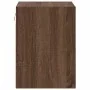 Armario de pared para garaje madera de ingeniería marrón roble by , Armarios industriales - Ref: Foro24-860619, Price: 29,74 ...