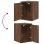 Armarios 2 uds para garaje madera ingeniería marrón roble by , Armarios industriales - Ref: Foro24-3328266, Price: 69,79 €, D...