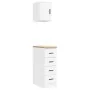 Armarios 2 uds para garaje madera de ingeniería blanco von , Armarios industriales - Ref: Foro24-3328314, Preis: 89,32 €, Rab...