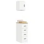 Armarios 2 uds para garaje madera de ingeniería blanco von , Armarios industriales - Ref: Foro24-3328314, Preis: 89,32 €, Rab...