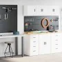 Armarios 2 uds para garaje madera de ingeniería blanco von , Armarios industriales - Ref: Foro24-3328323, Preis: 102,87 €, Ra...