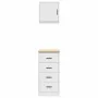 Armarios 2 uds para garaje madera de ingeniería blanco von , Armarios industriales - Ref: Foro24-3328323, Preis: 102,87 €, Ra...
