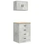 Armarios 2 uds para garaje madera de ingeniería ris hormigón von , Armarios industriales - Ref: Foro24-3328335, Preis: 146,29...
