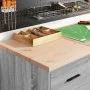Armarios 2 uds para garaje madera ingeniería gris sonoma by , Armarios industriales - Ref: Foro24-3328328, Price: 106,41 €, D...