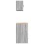 Armarios 2 uds para garaje madera ingeniería gris sonoma by , Armarios industriales - Ref: Foro24-3328328, Price: 106,41 €, D...
