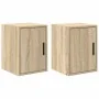 Armarios de pared 2 uds para garaje madera de ingeniería by , Armarios industriales - Ref: Foro24-860612, Price: 42,60 €, Dis...