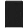 Armarios de pared 2 uds para garaje madera de ingeniería negro de , Armarios industriales - Ref: Foro24-860610, Precio: 44,92...