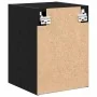 Armarios de pared 2 uds para garaje madera de ingeniería negro de , Armarios industriales - Ref: Foro24-860610, Precio: 44,92...