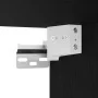 Armarios de pared 2 uds para garaje madera de ingeniería negro de , Armarios industriales - Ref: Foro24-860610, Precio: 44,92...