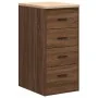 Armarios 6 uds para garaje madera ingeniería marrón roble by , Armarios industriales - Ref: Foro24-3328356, Price: 295,75 €, ...