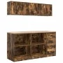 Armarios 6 uds para garaje madera ingeniería roble ahumado von , Armarios industriales - Ref: Foro24-3328354, Preis: 287,12 €...
