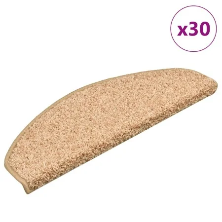 Alfombrilla escalera 30 uds doradas 65x21x4 cm de , Alfombrillas para escalones - Ref: Foro24-3365821, Precio: 158,43 €, Desc...