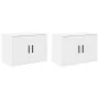 Armarios de pared 2 uds para garaje madera de ingeniería blanco von , Armarios industriales - Ref: Foro24-860644, Preis: 81,0...