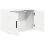 Armarios de pared 2 uds para garaje madera de ingeniería blanco von , Armarios industriales - Ref: Foro24-860644, Preis: 81,0...
