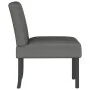 Butaca tapizada de tela gris claro by , Easy chairs - Ref: Foro24-352458, Price: 62,12 €, Discount: %