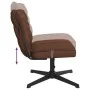 Silla de oficina giratoria de tela marrón de , Sillas - Ref: Foro24-4105404, Precio: 109,77 €, Descuento: %