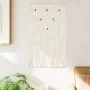 Adorno de pared de macramé algodón 40x80 cm von , Dekorative Polsterung - Ref: Foro24-323999, Preis: 19,07 €, Rabatt: %