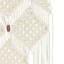 Adorno de pared de macramé algodón 40x80 cm von , Dekorative Polsterung - Ref: Foro24-323999, Preis: 19,07 €, Rabatt: %
