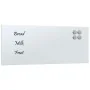 Pizarra magnética de pared vidrio templado blanco 50x20 cm by , White boards - Ref: Foro24-4008630, Price: 19,48 €, Discount: %