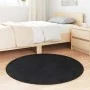 Alfombra peluda de pelo largo NAVARRA negra 100x100cm poliéster de , Alfombras - Ref: Foro24-4102894, Precio: 21,26 €, Descue...