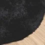 Alfombra peluda de pelo largo NAVARRA negra 100x100cm poliéster de , Alfombras - Ref: Foro24-4102894, Precio: 21,26 €, Descue...