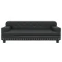 Cama para perros de cuero sintético negra 90x53x30 cm de , Camas para perros - Ref: Foro24-171876, Precio: 111,27 €, Descuent...