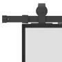 Puerta corredera con set herrajes negro 90x205 cm vidrio ESG by , Doors - Ref: Foro24-3375799, Price: 247,42 €, Discount: %