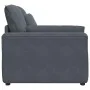 Sofá modular con reposabrazos y cojines gris oscuro 100 cm de , Unidades para sofás seccionales - Ref: Foro24-4104400, Precio...