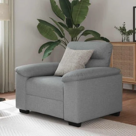 Sillón Sofá Tela Gris Claro 60 cm von , Sofas - Ref: Foro24-4105287, Preis: 165,76 €, Rabatt: %