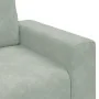 Sillón sofá gris claro 60 cm terciopelo by , Sofas - Ref: Foro24-4105247, Price: 165,32 €, Discount: %