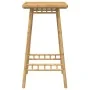 Mesa de bar para exterior cuadrada de bambú 55x55x100 cm by , Garden sets - Ref: Foro24-4108229, Price: 88,50 €, Discount: %