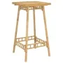 Mesa de bar para exterior cuadrada de bambú 55x55x100 cm by , Garden sets - Ref: Foro24-4108229, Price: 88,50 €, Discount: %
