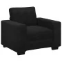 Juego de sofás con cojines 3 piezas terciopelo negro by , Sofas - Ref: Foro24-3324672, Price: 637,10 €, Discount: %