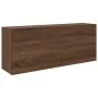 Mueble de pared baño madera ingeniería roble marrón 100x25x40cm de , Tocadores de baño - Ref: Foro24-860109, Precio: 79,69 €,...
