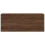 Mueble de pared baño madera ingeniería roble marrón 100x25x40cm de , Tocadores de baño - Ref: Foro24-860109, Precio: 79,69 €,...