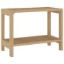 Mesa auxiliar de baño madera maciza de teca 60x30x45 cm von , Badezimmerzubehör - Ref: Foro24-340752, Preis: 61,13 €, Rabatt: %