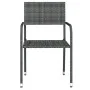 Juego de comedor para jardín 9 piezas gris von , Gartensets - Ref: Foro24-3099600, Preis: 393,87 €, Rabatt: %