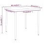 Juego de comedor de jardín 5 piezas negro von , Gartensets - Ref: Foro24-3099590, Preis: 196,12 €, Rabatt: %